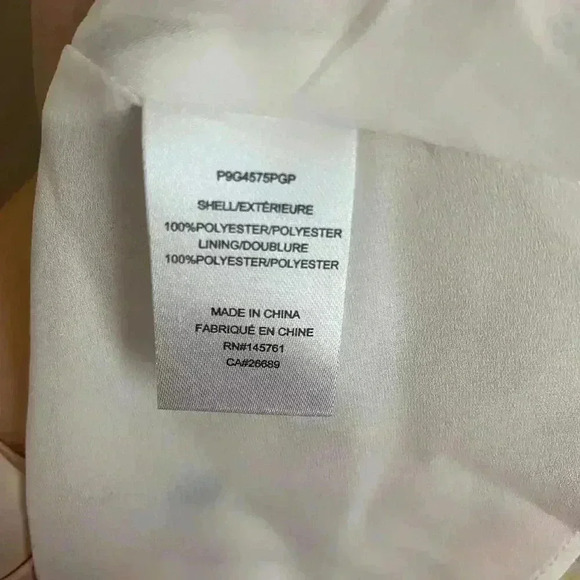 Parker Floral‎ Flowy Tank Top White Size Large - Picture 3 of 10